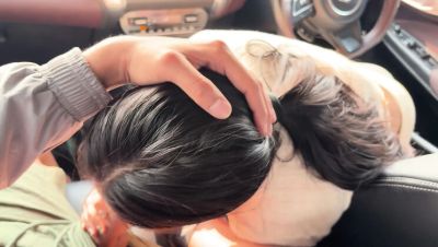 Indian Bhabhi Danny Duck Gives First Driving Lesson - Big Tits Blowjob & Titty Fuck in Car - xxxfiles.com - India