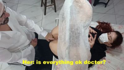 Naughty Gynecologist Fingers Horny Latina Patient Pussy - porntry.com - Spain - Portugal