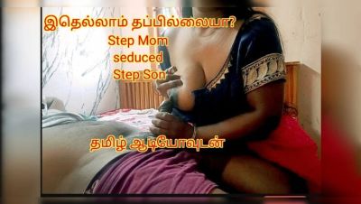 Step Mom Seduces Son After He Discovers Her Affair - Tamil Audio & Real Moaning - veryfreeporn.com - India