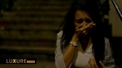 Luke Hardy - Carollina Cherry Gets Woken Up By Strangers For Bathroom Blowjob & Doggy Style Sex - porntry.com