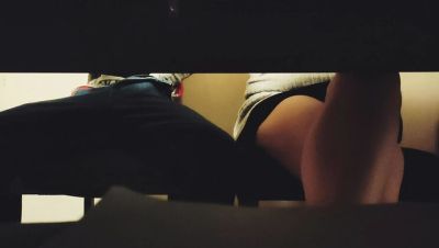 Classmate Jerks Him Off Under The Table - Lilifafa Amateur Handjob Cumshot - veryfreeporn.com - France