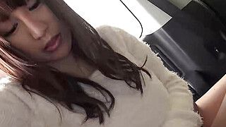 Petite Asian Teen Pick Up and Car Fuck - ah-me.com - Japan