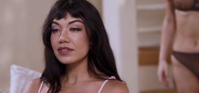 Lesbian babes toying their ass using dildo - inxxx.com