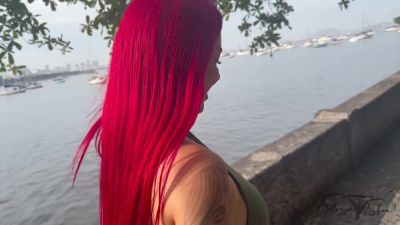 We Went For A Walk With Exhibitionism, He Already Had A Hard-on Wanting To Fuck Me, We Got Home And I Got Fucked In The Ass - hclips.com - Brazil