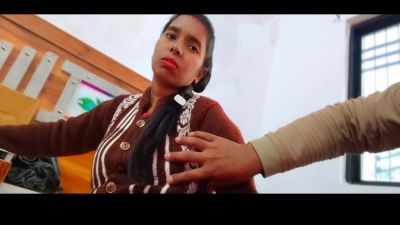 Stepsister And Stepbrother Hot Sex - Today My Elder Stepsister Was Watching On The Mobile On The Terrace - desi-porntube.com - India