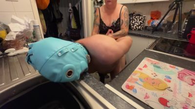 Mistress Izars Relentless Punishment Pegging In The Fridge And Kitchen - hclips.com - Britain