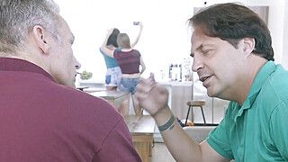 Petite blonde sexy teen Alyce Anderson loves to have a big cock in mouth and pussy - ah-me.com