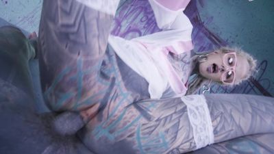 Lily Lu In Tattooed Chicks Tattooed Dick Riding Passion Glasses, Buttplug, And Dp, Facial - hclips.com