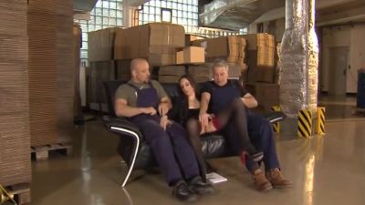 Jean Pallett And Gundula Pervers In Milf Gets Taken Hard By Two Anal Stabbers - hclips.com