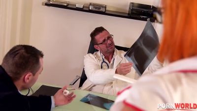 Doctors United - Double Penetration in The Medical Room - hotmovs.com - France