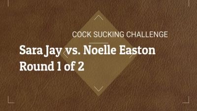 Sara Jay - Noelle Easton - Mark Zane - Sara Jay, Noelle Easton And Mark Zane - Vs First Half Of Blowjob Olympics - hotmovs.com