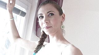 Stephanie Moon - Horny little Stephanie Moon takes 2on1 Zero-Pussy - ah-me.com