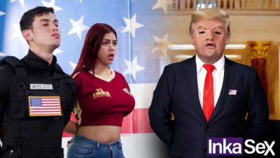 White House Sex Scandal - Two Curvy Venezuelan Babes Get Anal from Security Guards - veryfreeporn.com - Usa - Venezuela
