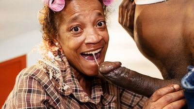 BBC Destroys Fat Ebony Granny Anal - Rough Mature Fuck & Cumshot - veryfreeporn.com