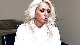 Milf science professor rides bosses dick in the office - ah-me.com