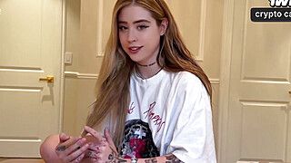 Nymph - Hot Russian nymph sneaks into room without panties - Rosie Rider in XXX. - ah-me.com - Russia