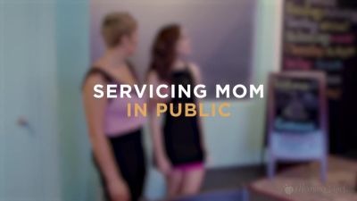 Servicing Stepmom In Public - hotmovs.com - Usa