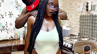 Pull out practice. Cum on my thick big black oiled ass - ah-me.com