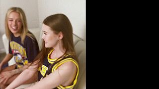 Two College Sluts Share Cock In REAL Dorm - Ashlyn Angel Athena Heart - ah-me.com