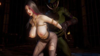 3d Bbw Asian Milf Got Her Pussy Fucked So Hard By Huge Monster Dick - upornia.com