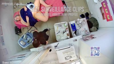 Surveillance camera in a hair removal salon - voyeurhit.com