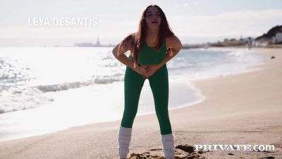 Tommy Cabrio - Private Sex Adventure with Leya Desantis - Big Tits Blowjob & Fucking - veryfreeporn.com - Britain