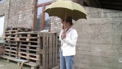 German MILF Amateur Fingering Her Big Natural Tits with Toy and Hand Solo - porntry.com - Germany