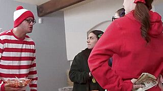 Candy and cock for slutty thief girlfriends - ah-me.com