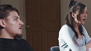 Natalie Brooks - Perv milf teacher watching students fuck - ah-me.com