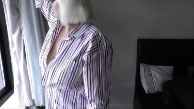 Lacey Starr - Horny Granny Lacey Starr Takes Thick Black Cock - Big Tits Blowjob & Cumshot - xxxfiles.com