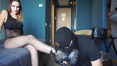 Femdom Chick Slaping Hard Her Slave - upornia.com