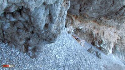 Blonde babe fucked and assfucked at the beach - MMM100 - hotmovs.com