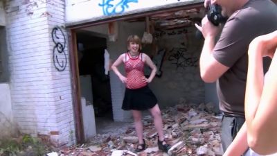 Samia Duarte And Jordanne Kali - Ruins Sluts Wild Outdoor Blowbang - hotmovs.com