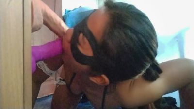 Masked Maid Loves Double Penetration - hclips.com - Thailand