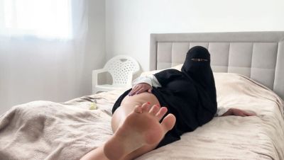 Arab Stepmom Lux Eva Jerks Off With Tight Ass - No Panties Masturbation & Real Orgasm - xxxfiles.com - Britain - Morocco