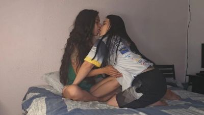 Homemade Lesbian Wife Caught by Husband - Jennyferpimenta Teen Latina Brunette 3some - veryfreeporn.com - Brazil