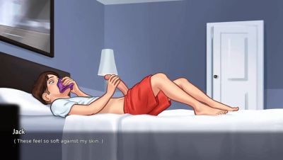 Stepmom Panty Sniffing & Fucking - Stepson Masturbates to Indian Cartoon 3D Sex (Summertime Saga) - veryfreeporn.com - India - Britain