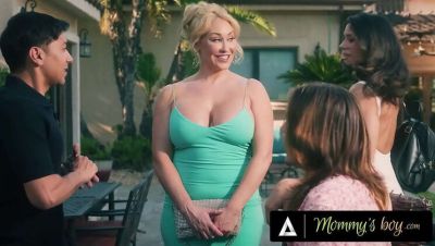 Ryan Keely - Penny Barber - Squirting Orgasm - StepMom Penny Barber Caught Fucking Stepson With Friend - Big Tit MILF Joins Group Sex & Squirts - porntry.com