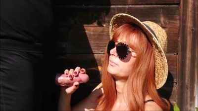 My Friends Stepmom Petra In Cottage Dared Prove Blowjob Skills - hclips.com