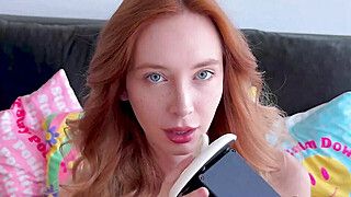 Lustful ASMR artist fucked on camera and got a creampie - ah-me.com