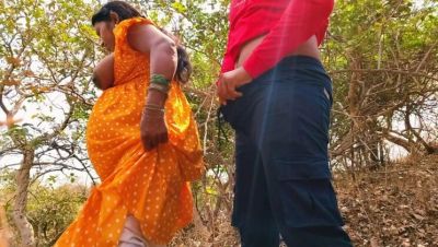 Permi Pooja Outdoor Bathroom Sex - Desi Bhabhi Doggy Style in Jungle Morning - xxxfiles.com - India