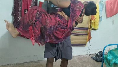 Desi Stepmom in Law Hugging and Fucking in Real Homemade 4k - Big Tits Aunty Gets Creampie - veryfreeporn.com - India