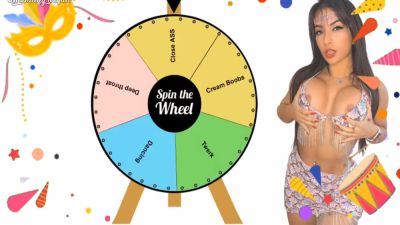 Wheel Of Sex Game Anal Beads Buttplug With Emanuelly Raquel - hclips.com