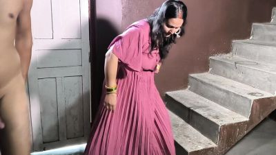 Desi Stepmom Puja Fucks Stepson Doggy Style - Horny MILF Blowjob & Taboo Sex - veryfreeporn.com