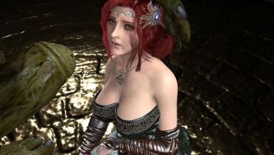 Triss Merigold Hentai - Giant Orc BBC Breeding & Creampie - xxxfiles.com - India