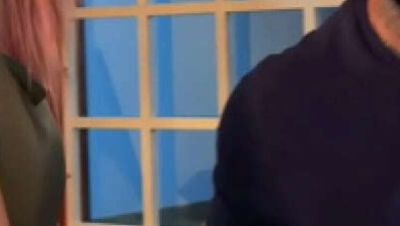 Brazilian wife Ary Casal Luar gets pussy fucked by big monster cock while cuckold husband watches - veryfreeporn.com - Brazil