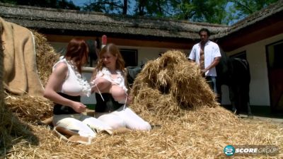 Eric Swiss, Christy Marks And Terry Nova - 4-way Fuck In A Barn - upornia.com - Switzerland