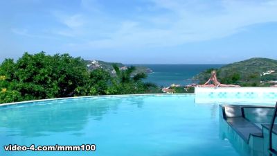 Mike Angelo Deeply Fucks Blonde Eva Z by the Pool - MMM100 - hotmovs.com
