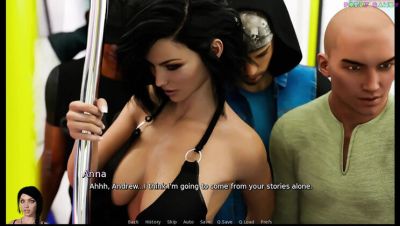 Anna Fucks in Restaurant Toilet - 3D Hentai Sex While Hubby Flirts with Waitress - xxxfiles.com - Britain