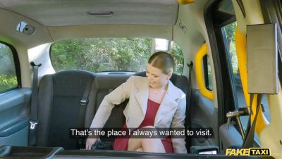 Denis Marti - Fake Taxi Redhead Samantha Joiner Wants Big Cock - Doggystyle & Cowgirl Fuck in Taxi - porntry.com - Britain